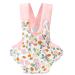 GAGAKU Baby Doll Carrier Doll Accessory Stuffed Animal Carrier with Adjustable Straps for Kids Pink - Strawberry Flowers 8_strawberry Flowers