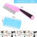 Ruibow Double-Sided Lice & Flea Comb for Cats & Dogs - Stainless Steel Fine Teeth (2-Pack) | Multifunctional Pet Grooming Tool - Buy Online on GoSupps.com