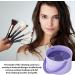 Make Up Sponge Cleaner 3 In 1 Silicone Countertop Makeup Cleaning Bowl - Cleaning Box with Handle Multifunctional Makeup Brush Cleaning Bowl for Cleaning Drying and Storage Huaxingda Purple - Buy Online on GoSupps.com