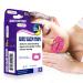 OKTAPE Adult Sleep Strips (30 Pieces), Mouth Shape Anti-Suffocation Design Mouth Tape, Stretchable Mouth Sleep Aid Help Nose Breathing, Gently Reducing Mouth Breathing, Pink Adult Pink