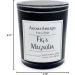 Buy Red Leaf Home Fig and Magnolia Candle - Large 15.5oz Aromatherapy in Washable Glass Lid - Wellness Collection - Buy Online on GoSupps.com