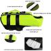 NAMSAN Small Dog Life Jacket | Inflatable Vest with Reflective Stripe & Safety Handle | Adjustable Buoyancy Aid | Puppy Flotation Jacket in Green-S - Buy Online on GoSupps.com