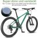 EFEALL Anti-Theft AirTag Bike Mount - Hidden Airtag Holder for Headset Tube 31.8mm - Carbon Pattern, 1 Pack - Buy Online on GoSupps.com