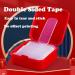 Reusable Multifunctional Double Sided Adhesive Tape  60/180/300 Pcs Double Sided Mounting Strong Sticky Wall Strips Transparent Tape Without Cropping  No Residue (60 Pcs) - Buy Online on GoSupps.com
