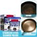 Cookware Cleaner Stainless Steel Cleaning Removing from Pots Pans Clean Cream for Oily Appliances 100g Stainless Steel Cleaner and Polish Polisher Polishing for Appliances Rust 100g Bag - Buy Online on GoSupps.com