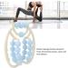 Muscle Scooters for Sale | 20 Wheels Massager Relieve Muscle Fatigue Versatile Indoor Sports & Yoga Equipment - Blue - Buy Online on GoSupps.com