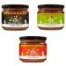 The Bay Tree Salsa Sauce Pick N Mix - Choose From 3 Flavours | Smoky-Salsa Hot-Salsa & Mild-Salsa Tomato - Pack of 2 x 290g