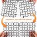 OCEANPAX Cat Repellent Mat 8.47 x 6.3 Inch - 12 Pack Pest Strips with Plastic Spikes for Cats - Includes Staples and Zip Ties - Buy Online on GoSupps.com