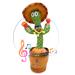 Ava's Toys Dancing Cactus- Voice Recorder Baby Toys- Repeat What You Say Talking Cactus- Singing and Talking Cactus Toy Dancing Cactus Toy Mexican Style