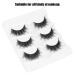 Thick Handmade Reusable False Eyelashes - 3 Pairs | Soft Lightweight & Perfect for All Makeup Styles - Buy Online on GoSupps.com