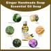 Lymphatic Drainage Ginger Oil - Natural Essential Oil for Body Cleaning & Moisturizing Relief - Buy Online on GoSupps.com