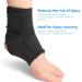 Ankle Brace & Compression Support Sleeve for Sprains | Adjustable Ankle Wrap for Men & Women - Relief for Swelling & Joint Pain - Buy Online on GoSupps.com