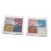 FOMIYES 2pcs Glitter Eye Makeup Eyeshadow for Women Face Glitter Makeup Glitter for Eyes Eye Shadow Palette
