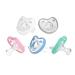 Dr. Talbot's Soft-Flex Orthodontic Pacifiers 6-12 Months Pink/Aqua Girl - 2 Pack - Buy Online on GoSupps.com