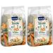 Vita power vita verde fries rodent feed snack with lucerne and carrot without added sugar (1x 200g) (pack with 2) 200 g (2 -pack)