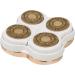 Finishing Touch Flawless Legs Replacement Heads - 18 Carat Gold Single Pack - Buy Online on GoSupps.com