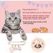 HACRAHO Cat Recovery Suit 1 Piece Cat Wound Surgery Recovery Suit Breathable E-Collar Alternative for Cats and Dogs Donuts Chest Girth 13.39" Donut M - Buy Online on GoSupps.com