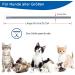 Dewel 33cm Adjustable Waterproof Tick Collar for Cats | Flea & Tick Prevention Collar - Buy Online on GoSupps.com