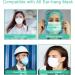 LUCTHY Adjustable Mask Holder - 6pcs Back of Head Straps for Adults & Children | Comfortable & Secure Face Mask Solutions - Buy Online on GoSupps.com