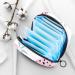 Rosa Summer Fruit Strawberry Menstruation Pad & Cup Storage Bag - Portable Zipper Pouch for Women & Teens - Buy Online on GoSupps.com