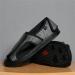 NVBHOF Extra Wide Diabetic Slippers Men's Open Toe Adjustable Walking Shoes - Grey - 6.5 - Buy Online on GoSupps.com