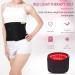 HUKOER Red Infrared Light Therapy Waist Belt - Pain Relief with 660nm LED Red & 850nm Near-Infrared Light for Body - Black - Buy Online on GoSupps.com