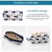 ECO Menstrual Liner Pads Pouch | Whale Design | Size M | Sanitary Napkins Bag - Buy Online on GoSupps.com