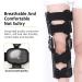 Adjustable Knee Joint Brace for Fracture Stabilization | Ankle Support | Durable 5-Hole Design for Thigh Knee & Calf Injuries | #902 - Buy Online on GoSupps.com
