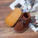 Sonsage Baby Booties Unisex Velvet Soft Anti-Skid Shoes 3-6 Months - Deep Brown - Buy Online on GoSupps.com