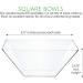 PLASTICPRO 4-Pack Disposable Clear Small Serving Bowls - Heavy Duty and Elegant for Parties, Snacks, and Salads - Buy Online on GoSupps.com