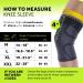 GARNO Knee Brace with Strap - Support for Knee Pain, Arthritis, Meniscus, ACL - Compression Sleeve for Men & Women - Ideal for Running, Workout, Weightlifting - Size Large - Buy Online on GoSupps.com