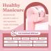 Modelones 10 Pcs Dip Powder Nail Kit Starter Set | Nude Pink Glitter Neutral Skin Colors | 15ml 2 in 1 Base & Top Coat Activator | Nail Art DIY Salon A1- Light Pink - Buy Online on GoSupps.com