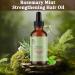 MieIIe Rosemary Oil for Hair Organic Rosemary Mint Scalp & Hair Strengthening Oil for Hair Growth Split End Treatment Dry Scalp - Buy Online on GoSupps.com