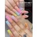 EBANKU 120PCS Clear Matte Full Cover Dual Nail System Form Mold Flat Acrylic Nail Extension Tips Nail Art Manicure Tools - Buy Online on GoSupps.com