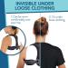 Adjustable Posture Corrector - Effective Clavicle Neck & Back Support Brace for Men & Women - Comfortable Back Straightener & Spine Support - Buy Online on GoSupps.com