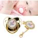 Hyuduo Little Prince Golden Bling Baby Pacifier - Rhinestones BPA Free Luxury Newborn Pacifier for 6-18 Months - Buy Online on GoSupps.com