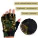 Children's Military Half Finger Motorcycle Gloves - Small Kids Cycling & Skating Gloves - Lightweight Exercise & Workout Accessories - Buy Online on GoSupps.com
