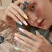 Gel Nail Stickers | Long-Lasting Nail Polish Strips | Personal Care Products for Manicure Spa Summer Home Travel Bridal Daily Life Vacation Grooming Party Wedding - Buy Online on GoSupps.com