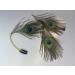 3PCS Handmade Peacock Feather Hippie Hair Extension Set for Women - Buy Online on GoSupps.com