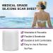Silicone Scar Sheets - Clear Tape Roll for Effective Scar Removal | Reusable Strips for C-Section Surgery, Keloid, Burn, Acne - 2-1.6 x 60 1.5M - Buy Online on GoSupps.com