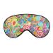 Colorful Sweet Candy Sleep Mask for Women Adjustable Sleeping Eye Shades Cover with Elastic Strap
