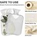 Naanle Vintage Flower Lemon Hot Water Bottle 1L | Transparent Cover for Pain Relief & Therapy - Ideal for Bed Hands & Feet - Buy Online on GoSupps.com
