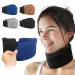 K Ludwig Katrin Soft Halskrause Man neck support adjustable sleep-neck ruff with washable 4-color lid relieves the neck (XL) XL (39cm-4cm)