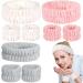 9 Pieces Spa Headband Wrist Washband Set Soft Microfiber Facial Makeup Headbands Wrist Wash Band Absorbent Wristbands Sweatband Face Band for Makeup Bath Women Girls - Buy Online on GoSupps.com