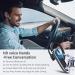 EUQQ Bluetooth V5.1 Earpiece with Noise Cancelling Mic - Hands-Free Headset for Office & Driving - Compatible with Android/iOS - Zeus-Case - Buy Online on GoSupps.com