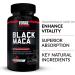 Black Maca Root Vitality Supplement for Men - 1000mg 60 Capsules - Natural Maca Negra Extract - Superior Absorption and Power - Force Factor Fundamentals Series - Buy Online on GoSupps.com