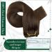 Runature Real Hair Extensions Clip-In - Medium Brown 14 Inch (35cm) Natural & Smooth 50g 3 Pieces - #4 - Buy Online on GoSupps.com