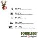 Buy Fourles Natural Kausnack for Dogs 100% Deer Antlers XL 5-Pack | Healthy Chewing Treats with Minerals and Cotton Stuff - Buy Online on GoSupps.com