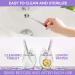 Premium Stainless Steel Tongue Cleaner Set - Antimicrobial Tongue Scraper for Bad Breath | 2 Pieces with Stable Handles - Buy Online on GoSupps.com
