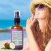 Sunscreen spray moisturizing sunscreen for the body 100 ml body lotions for sensitive skin suitable for daily use holidays sports swimming family and - Buy Online on GoSupps.com
